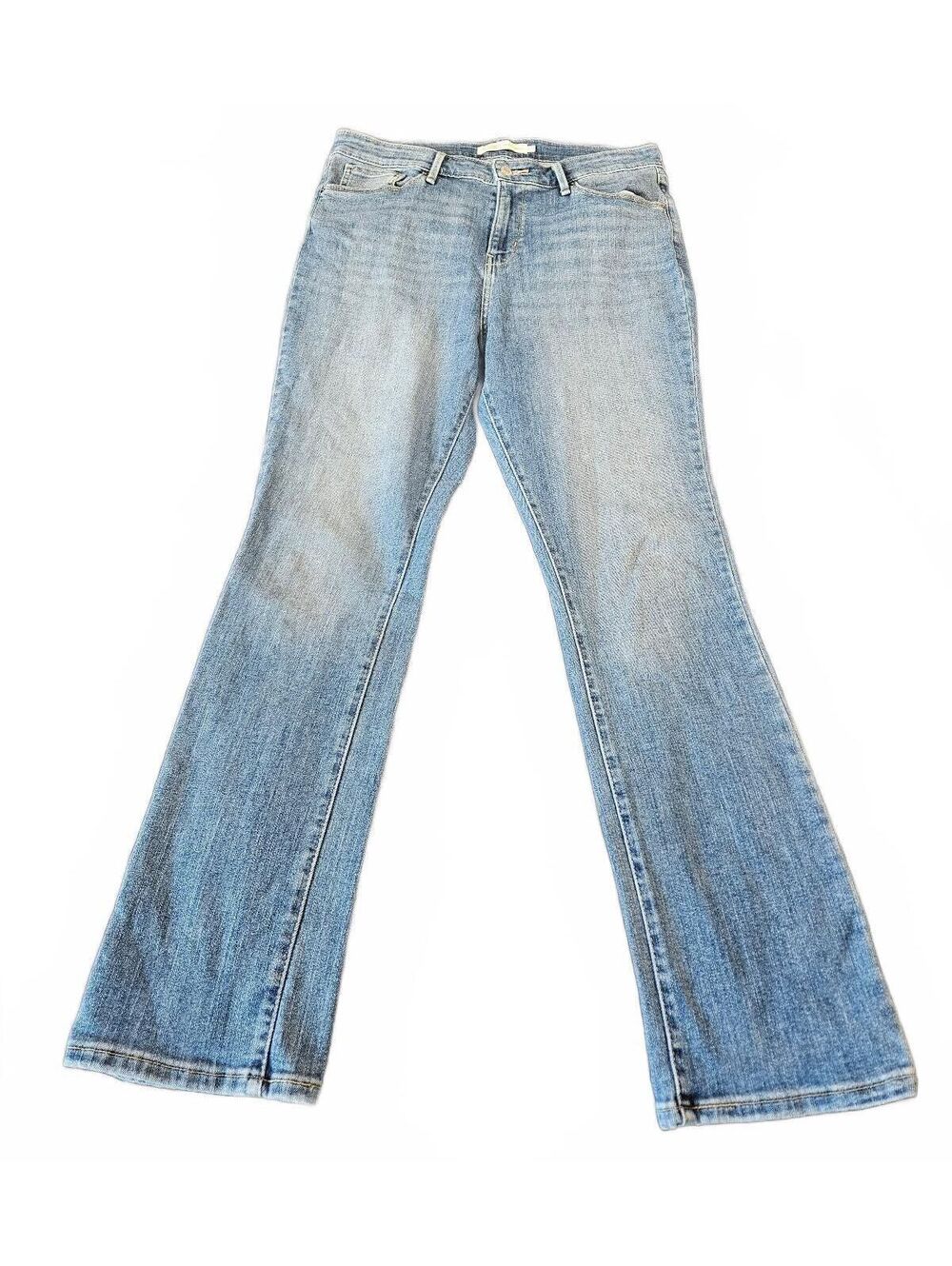 Levi's Signature Light Mid-Rise Straight Jeans, Size 14